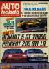 AUTO HEBDO N° 576 - Formule 1 - Grand Prix de Monaco, Senna : neuf points.. de suspension par Patrick Camus, Mille Miglia 89 : mention bien sous ...