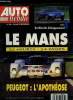 AUTO HEBDO N° 886 - Formule 1 : Senna face a son avenir, Chronique : Jean Alesi, Tourisme : 24 heures du Nürburging, Endurance : 24h du Mans, Peugeot ...