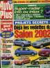 AUTO PLUS N° 689 - Les vedettes du Mondial 2002, La Peugeot 206 1.4 HDi face a ses rivales, Nissan Primera 2.0L CVT-M6, Quelle VW Golf choisir ?, Rémi ...