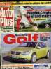 AUTO PLUS N° 716 - Nouvelle Golf : c'est pour bientot, Smart Crossblade, Peugeot-Citroën : le grand match, Honda Civic 1.7 CTDi ES, Ford Fiesta 1400 - ...