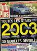 AUTO PLUS N° 720 - Toutes les stars 2003, Land Rover Discovery Td5, Les nouvelles Citroën a l'essai, Opel Vectra 2.2 16V - Renault Laguna 2.0 idE, ...
