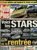 AUTO PLUS N° 767 - Nouveautés : les stars de la rentrée, Peugeot 206 - Renault Clio : le match est relancé, Smart Cabriolet Brabus, Volkswagen Touran ...
