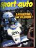 SPORT AUTO N° 205 - G.P. d'Argentine : la victoire de Jacques Laffite, Rives : les grands prix en version française, Monte Carlo, Le Rallye ...