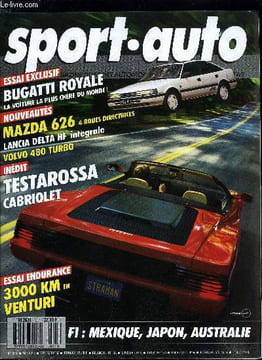 SPORT AUTO N° 311 - En privé avec Frank Williams et Nigel Mansell : les maudits, Rallyes : le San Remo, Les Cévennes, Formule 3 France, Croix en ...