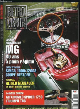 RETROVISEUR N° 191 - Rolls-Royce la légende d'un siècle, Alfred Neubauer le concierge de l'Olympe, 2CV Fourgonnette, l'apéricube de Citroën, Maserati ...