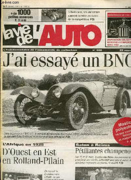 LA VIE DE L'AUTO N° 695 - L'académie Bellecour récompense Amilcar, Lloyd 600 Kombi, Mastic polyester : surépaisseur et maquillages, Origine ou sur ...