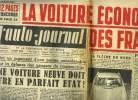 L'AUTO JOURNAL N° 222 - La voiture économique des français par Jean Mistral, Voici un jugement d'une portée considérable pour la défense des usagers ...