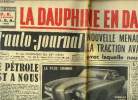L'AUTO JOURNAL N° 229 - La Dauphine en danger ?, Nouvelle menace sérieuse : la traction avant anglaise avec laquelle nous avons roulé par Maurice ...