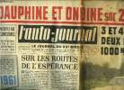 L'AUTO JOURNAL N° 262 - Dauphine et Ondine sur 2000 km, 3 et 4 vitesses, deux finitions, 1000 nf de trop, Sur les routes de l'espérance, La bataille ...