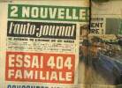 L'AUTO JOURNAL N° 314 - 2 nouvelles Mercedes, Essai 404 familiale, Soucoupes volantes le dossier secret U.S., Voici votre argent en 1963, Auto école ...