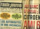 L'AUTO JOURNAL N° 350 - Au banc d'essai : Citroen Ami 6, modèle 1964, amortisseurs, embrayage centrifuge, Les autoroutes de vos vacances, La France ...