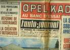 L'AUTO JOURNAL N° 353 - Opel Kadett au banc d'essai, La Simca 1500 sous la loupe après 25 000 km, Que prépare Citroen avec N.S.U. Wankel ?, La Renault ...