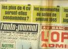 L'AUTO JOURNAL N° 371 - Les plus de 4 cv seront-elles condamnées?, Les nouveautés au Salon de Genève 1965, Les voyageurs sans visage jugent Zermatt, ...