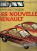 L'AUTO JOURNAL N° 3 - Auto : Simca 1301 S, Porsche 914/6, Equipement : le freinage électronique, Caravane : 440 CBS, de Digue, Les Renault Sport, Les ...