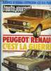 L'AUTO JOURNAL N° 6 - Essais : Fiat 133, Citroen GS X2, La guerre Renault-Peugeot, Les nouvelles Chevrette, Rolls-Royce, TR 7 et Ford, Les Volkswagen ...