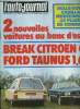 L'AUTO JOURNAL N° 3 - Banc d'essai : Ford Taunus 1.6, Citroen CX break, J'ai conduit : les nouvelles Mercedes 220, 250 et 280, Voitures et motos de ...