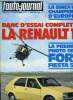 L'AUTO JOURNAL N° 10 - Essais : Renault 14 L, Coupe d'Europe des 8/10 CV : demi-finales et finale, Nouveauté : La Ford Fiesta 5 CV, Salon : Barcelone, ...