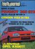 L'AUTO JOURNAL N° 16 - Essais : la Peugeot 305 GTX, La Citroen Visa 14 TRS, J'ai conduit : La Fiat Argenta Volumex, La Chevrolet Ramarro Bertone, ...
