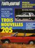 L'AUTO JOURNAL N° 9 - Essais : Ford Scorpio 2.0i GL, Saab 9000 turbo 16, J'ai conduit : l'Alfa Romeo 75, L'Opel Corsa 5 portes, Prototype : les ...