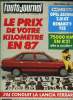 L'AUTO JOURNAL N° 22 - Essais : Renault 9 TXE, Opel Ascona 2.0i GT, J'ai conduit : La Lancia-Ferrari, La Seat Ibiza 1500 GLX, Dossier : le prix de ...
