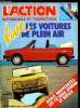 L'ACTION AUTOMOBILE ET TOURISTIQUE N° 225 - L'auto et la loi par A. Hamidi, Les essais d'Alain Bertaut et J.P. Malcher, Citroën CX Athena et Reflex, ...