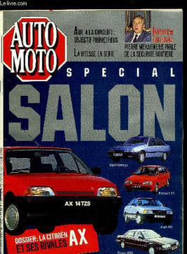 AUTO MOTO N° 53 - Dossier Spécial Salon de Paris 1986, La vitesse en série, A quoi sert un salon ?, Rover 800 : l'accord parfait, Opel Omega : un peu ...