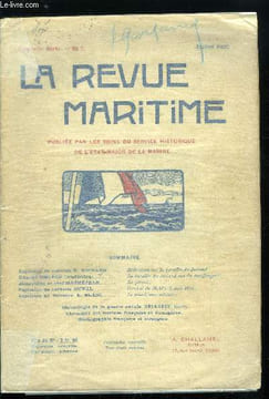 LA REVUE MARITIME N° 7 - Réflexions sur la bataille du Jutland par le capitaine de corvette E. Richard, La bataille du Jutland vue du Derfflinger par ...