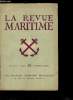 LA REVUE MARITIME N° 36 - Le porte avions et son évolution de 1939 a 1949 par le contre amiral Barjot, Dakar et le grand Dakar par L. Coursin, La ...