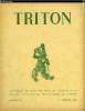 TRITON N° 14 - La construction des modèles réduits - Chapitre I - Généralités - Construction des coques, Construction simple d'un modèle réduit de la ...