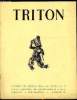 TRITON N° 29 - L'ancre dans l'antiquité, Petite encyclopédie du navire par l'image - Paquebots français, La course au ruban bleu, Les cargos, Quelques ...