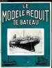 LE MODELE REDUIT DE BATEAU N° 183 - Photographies - Concours National maquettes de vitrine, Goélette moderne a voiles d'étai par J.P. Dole-Robbe, ...