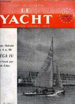 LE YACHT N° 3339 - Offshore par J.H. Illingworth, La supériorité du dériveur démontrée aux E.U. dans une régate au handicap, Hespérus par Georges ...