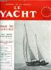 LE YACHT N° 3710 - Préparation olympique, 112 bateaux a Cannes pour Ski-yachting, Mort de l'amiral Barjot, Cours de navigation par le Cdt Marrec - ...
