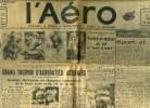 L'AERO N° 1459 - Pour nos aviatrices - debouts les mécènes par Roger Labric, Le meeting de Saint-Germain-en-Laye - Grand tournoi d'acrobaties ...
