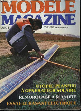 MODELE MAGAZINE N° 321 - L'Oryx ou la naissance d'un multi de compétition, Construction d'un avion de début a ailerons : l'Alizé (suite et fin), ...