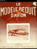 LE MODELE REDUIT D'AVION N° 261 - Coupe des maquettes volantes du M.R.A. et Concours de Rouen, Esthétique et compétition (3 plans de motos), Coupe de ...