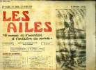 LES AILES - 37e ANNEE N° 1630 - Le vernissage de la Caravelle par Jean Romeyer, Le trafic aérien de l'Atlantique Nord : cinq ans de classe touriste, ...