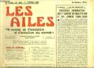 LES AILES - 38e ANNEE N° 1666 - Ou les économies peuvent couter très cher, n'oubliez pas l'union française par Jean Romeyer, Les projets d'Air France ...