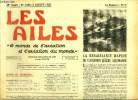 LES AILES - 38e ANNEE N° 1688 - Les réalisations aéronautiques dans le monde, l'hélicoptère Amphibie S-62 par Michel Battarel, Le R.W.-3 Multoplane, ...