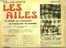 LES AILES - 38e ANNEE N° 1699 - La croisière des Jodel en Afrique du Nord par Charles Dubray, Mort de l'Intégral et montée des périls par André ...