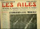 LES AILES - 40e ANNEE N° 1766 - Folie ! Folie ! par Georges Houard, Justification et role de l'A.L.A.T. par Jean Romeyer, Mon ami, le lieutenant ...