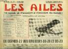 LES AILES - 40e ANNEE N° 1777 - Le comité national doit voir le jour par Georges Houard, Hommage a Gabriel Voisin, Les quarante ans de l'Aéro Club ...