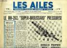 LES AILES N° 1820 - Le Super Broussard pressurisé par J. Morisset, Opérations vénusiennes par Albert Ducrocq, La régulation thermique des engins ...