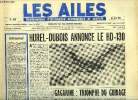 LES AILES N° 1822 - Le projet de Cargo léger Hurel-Dubois par J. Morisset, Gagarine : triomphe du guidage par Albert Ducrocq, Réflexions sur un ...