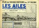 LES AILES N° 1829 - Le procès des pannes spatiales par Albert Ducrocq, Présence des forces aériennes alliées au Bourget, Définitif : plus ...