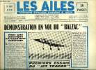 LES AILES N° 1899 - Stagnation du transport aérien français, Cuba : le S.A.C. et la crise, Aux Etats Unis, l'expérimentation de l'hélicoptère dans la ...