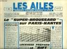 LES AILES N° 1902 - L'essai opérationnel du super-broussard est en cours sur Paris Nantes, Programmes spatiaux pour 1980 par Albert Ducrocq, Le ...