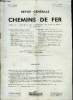 REVUE GENERALE DES CHEMINS DE FER N&deg; 5 - La nouvelle tarification des marchandises des chemins de fer fran&ccedil;ais par M. Mousset, Le poste ...