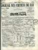JOURNAL DES CHEMINS DE FER 2e ANNEE N&deg; 79 - Minist&egrave;re des travaux publics, R&eacute;sultats d'adjudications, Recettes des chemins de fer, Trafic des chemins ...