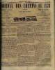 JOURNAL DES CHEMINS DE FER 3e ANNEE N&deg; 113 - Minist&egrave;re des travaux publics, Recettes, Cours des actions, Chronique de la semaine, La presse et les ...